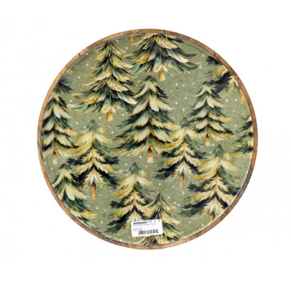 Sifcon 35cm Forest Enamel Plate