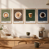 Sifcon 40cm Coffee Wall Art (Choice of 4)
