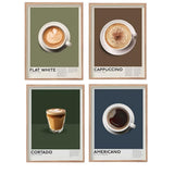 Sifcon 40cm Coffee Wall Art (Choice of 4)