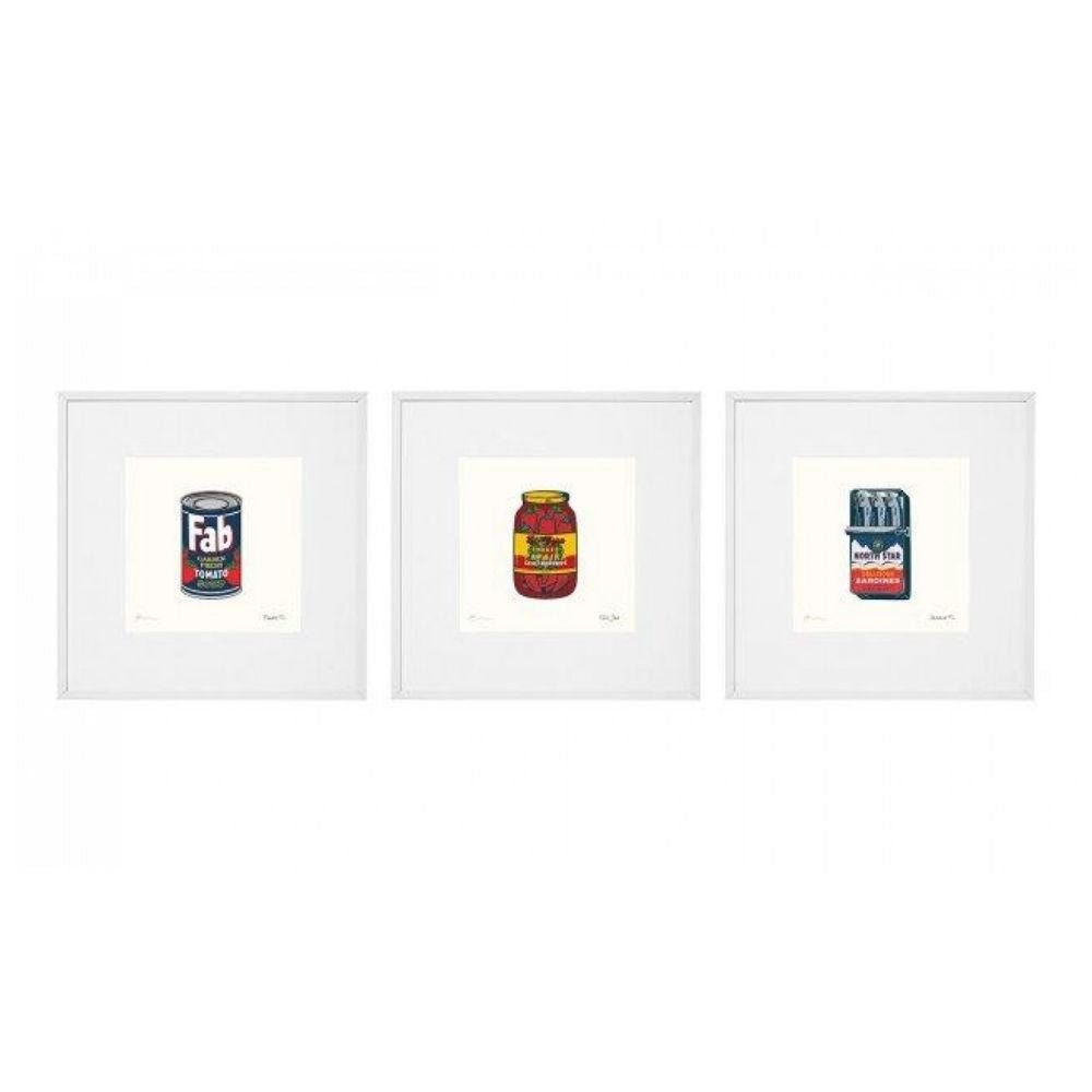 Sifcon 40cm x 40cm Vinatge Pantry Wall Art - (Choice of 3) - Old Railway Line Garden Centre