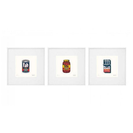 Sifcon 40cm x 40cm Vinatge Pantry Wall Art - (Choice of 3) - Old Railway Line Garden Centre