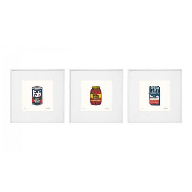 Sifcon 40cm x 40cm Vinatge Pantry Wall Art - (Choice of 3) - Old Railway Line Garden Centre