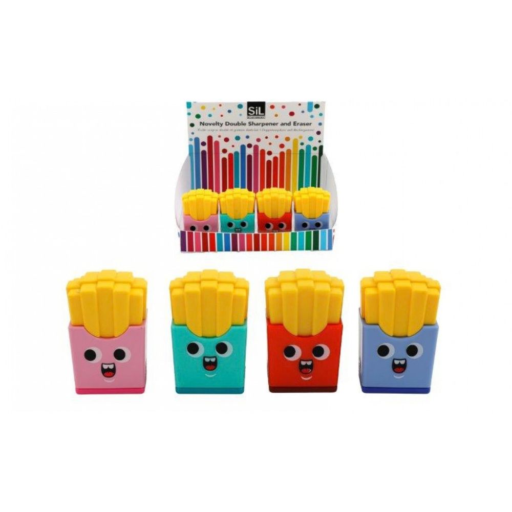 Sifcon 55cm Fries Eraser & Sharpener