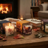 Sifcon 7cm Cosy Home Flower Box Candle