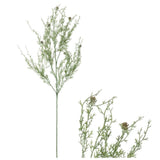 Sincere 90cm Frosted Glitter Cedar Cone Artifical Spray