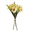 Sincere Floral 30cm Cream Narcissus Bunch - Old Railway Line Garden Centre
