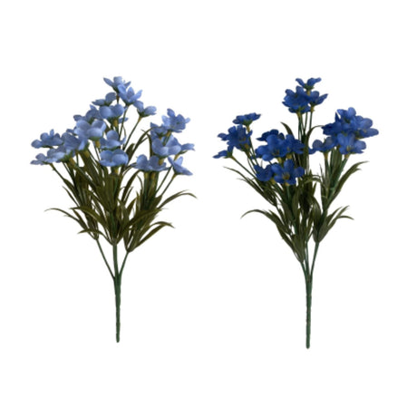 Sincere Floral 32cm Forget Me Not Bush (Choice of 2) - Old Railway Line Garden Centre