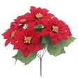 Sincere Floral 36cm Red Poinsettia Bush - Old Railway Line Garden Centre