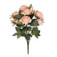 Sincere Floral 46cm Pink Open Rose & Bud Bouquet - Old Railway Line Garden Centre