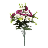 Sincere Floral 48cm Artificial Pansy Foliage Spray (Choice of 3)