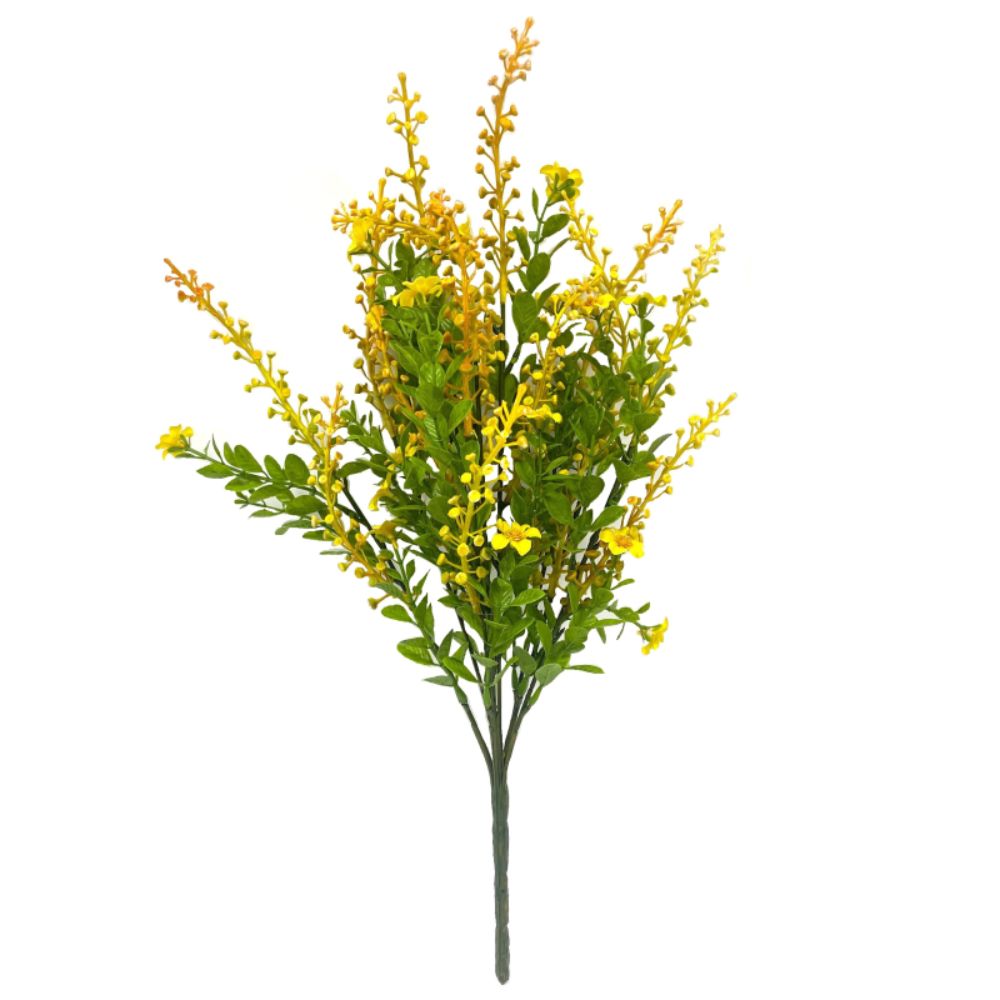 Sincere Floral 49cm Artificial Rivina Blossom Foliage Spray (Choice of 4)