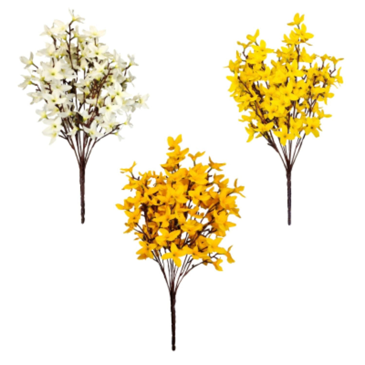 Sincere Floral 52cm Forsythia Bush (Choice of 3) - Old Railway Line Garden Centre