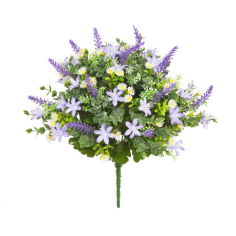Sincere Floral 36cm Daisy & Lavender Blossom Bouquet (Choice of 3)
