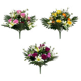 Sincere Floral 38cm Lily & Rosebud Foliage Bouquet (Choice of 3)