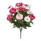 Sincere Floral 40cm Ranunculus Gerbera Eustoma Cosmos Bouquet (Choice of 3)