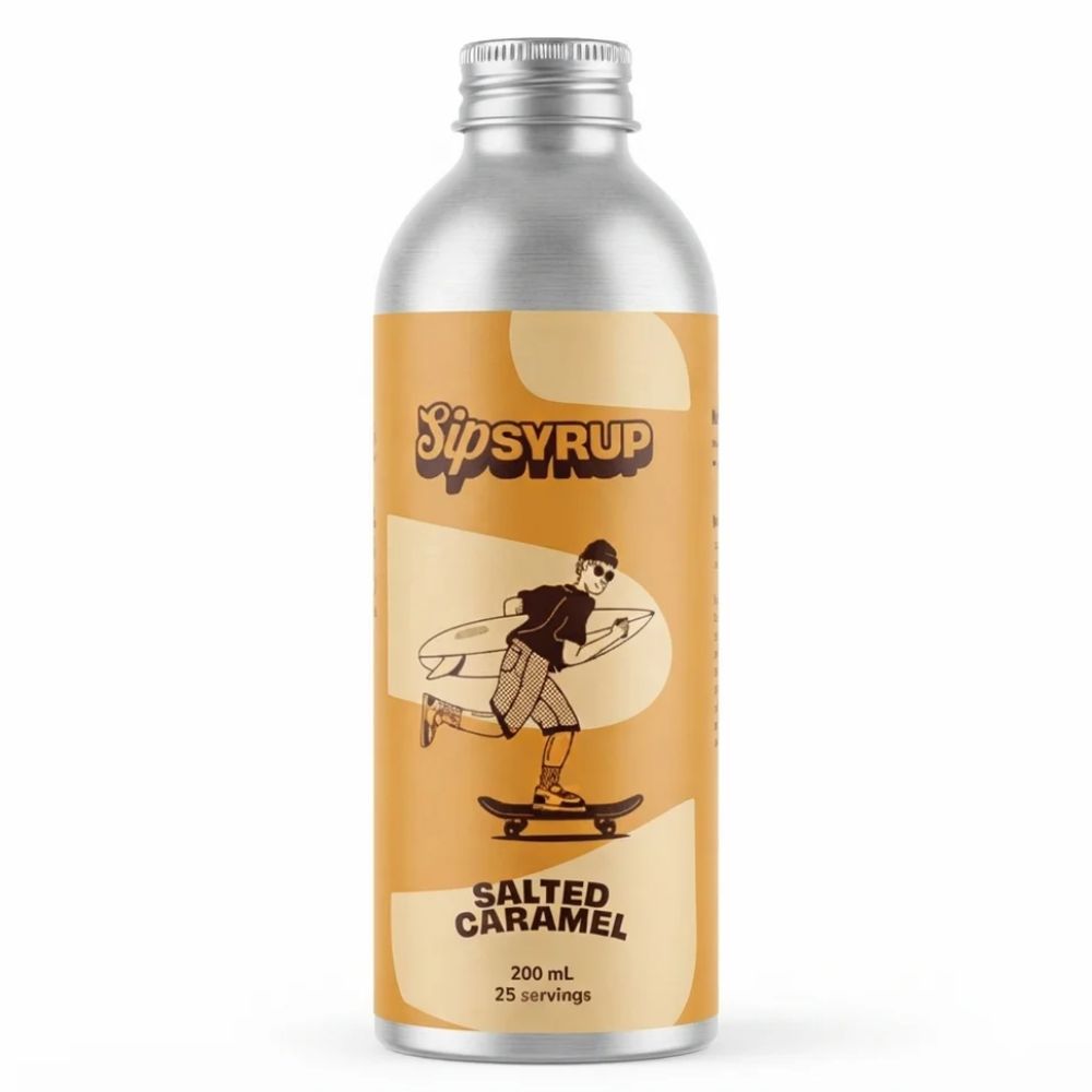 Sip Syrup 200ml Salted Caramel Syrup