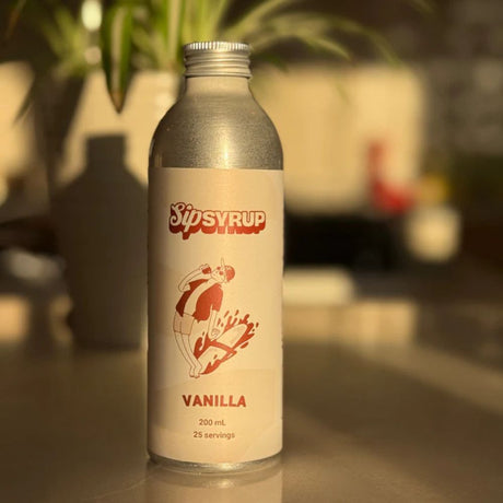 Sip Syrup 200ml Vanilla Coffee Syrup - Old Railway Line Garden Centre