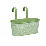 Smart Garden 12" 30cm Fence & Balcony Metal Hanging Pot Fern Sage - Old Railway Line Garden Centre