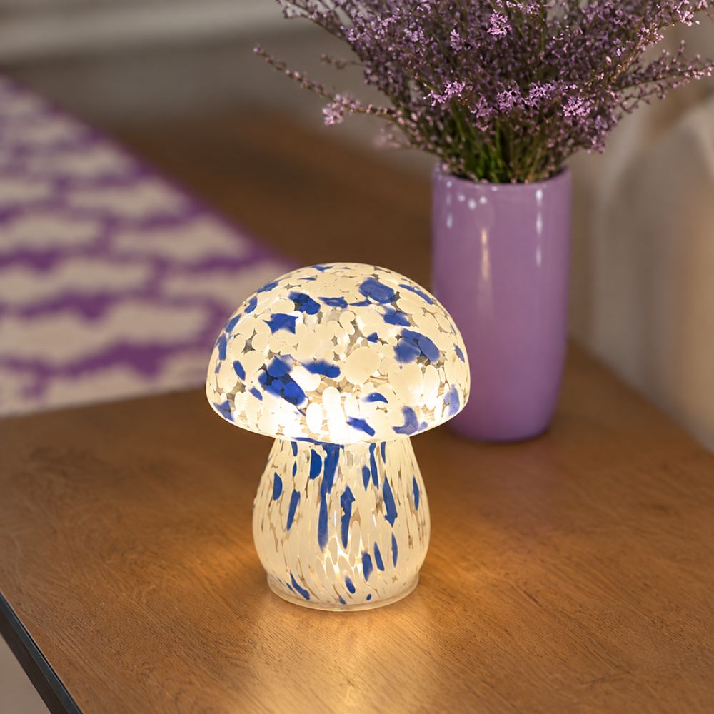 Smart Garden 16cm GlassArt LED Mushroom