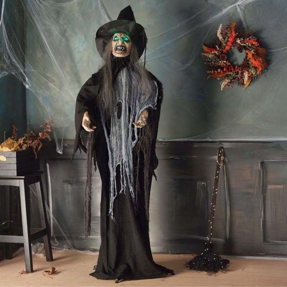 Smart Garden 190cm Animated Cackling Witch