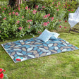 Smart Garden 210cm Floral Leaves Garden Alfresco Mat - Old Railway Line Garden Centre
