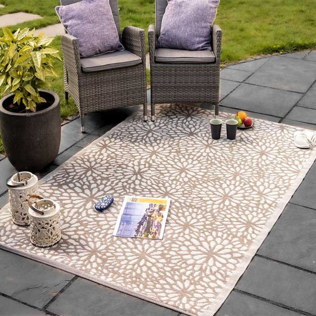 Smart Garden 210cm Mocha Bloom Alfresco Mats - Old Railway Line Garden Centre