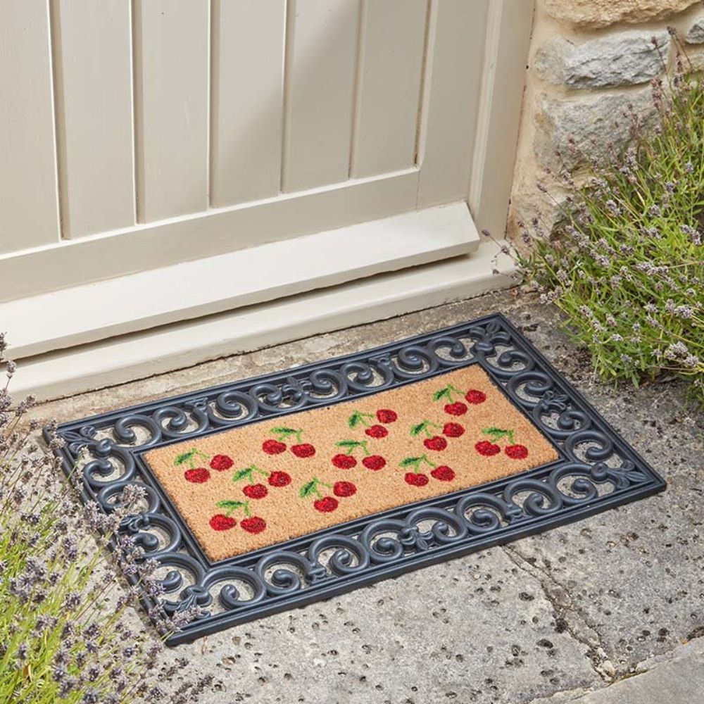 Smart Garden 23cm x 53cm Cherries Decoir Insert Mat - Old Railway Line Garden Centre