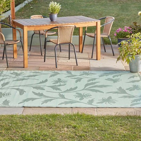 Smart Garden 240cm BeeLeaves Sage Alfresco Mats - Old Railway Line Garden Centre