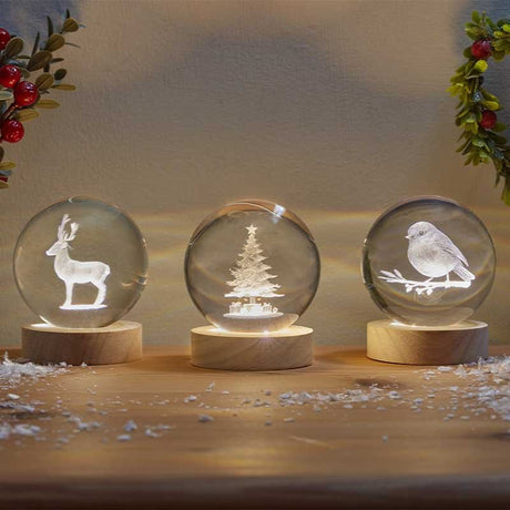 Smart Garden 9.8cm InLit GloBall Ornament - Tree