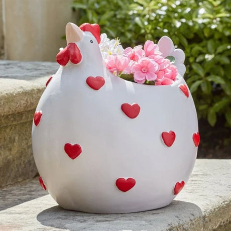 Smart Garden 26cm Hen Planter - Old Railway Line Garden Centre