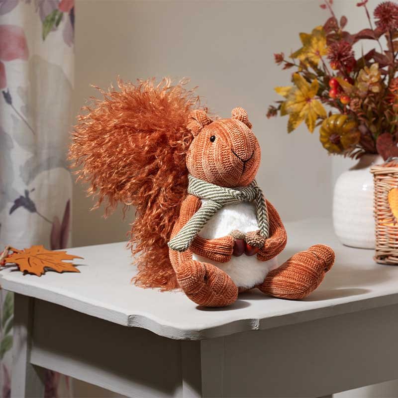 Smart Garden 28cm Cyril Squirrel Plush Ornament
