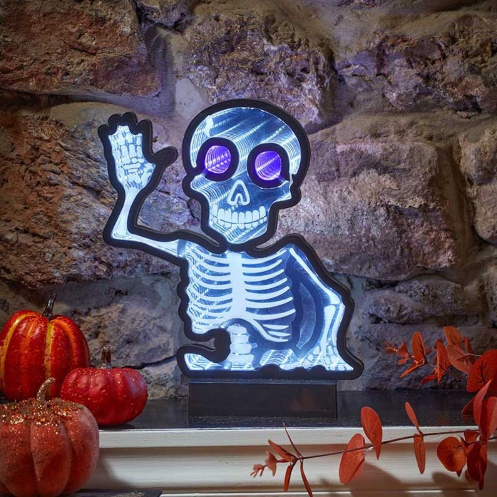 Smart Garden 28cm Infinibones Indoor Skeleton Light Ornament - Old Railway Line Garden Centre