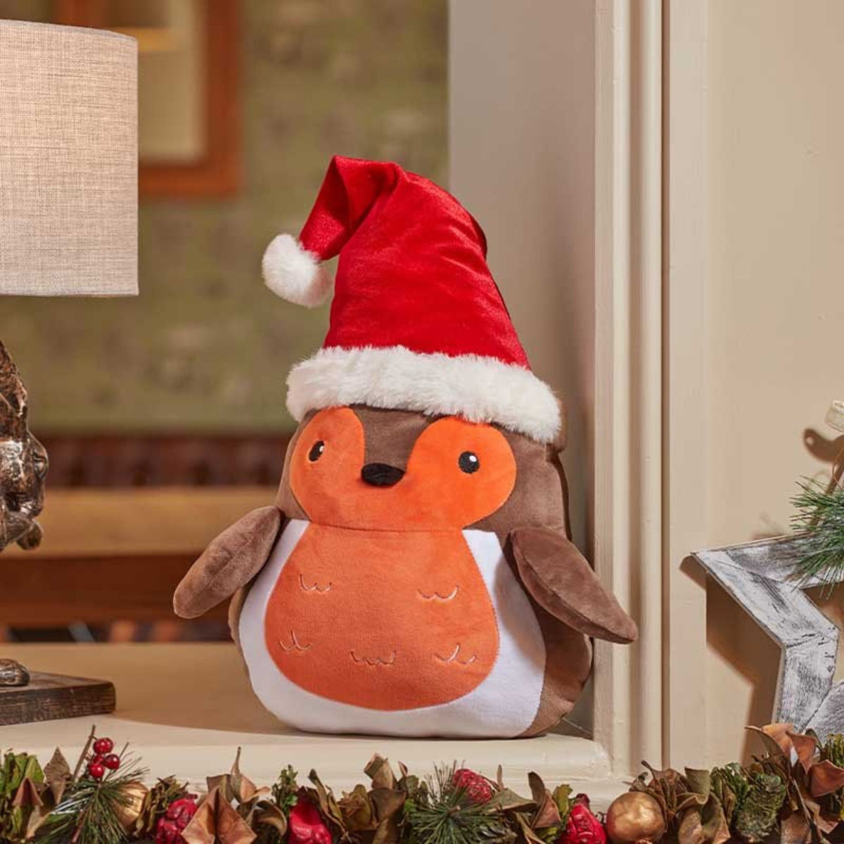 Smart Garden 30cm Squeezy Robin Soft Toy