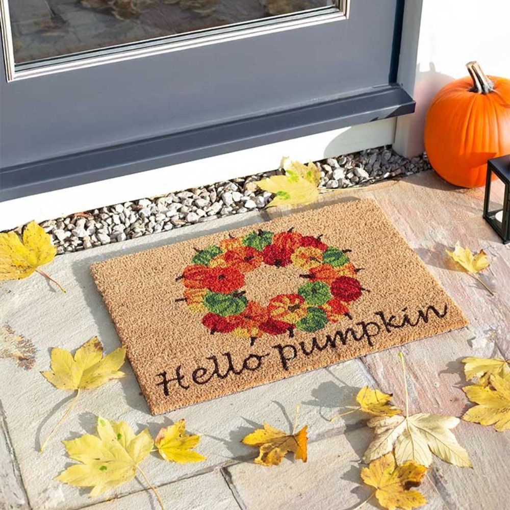 Smart Garden 40cm Hello Pumpkin! Decoir Doormat