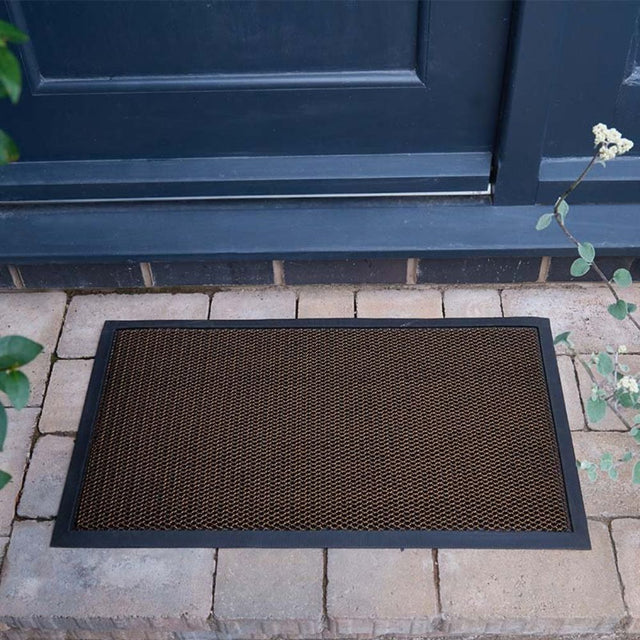 Smart Garden 43cm x 76cm Superscraper Door Mat - Tan - Old Railway Line Garden Centre