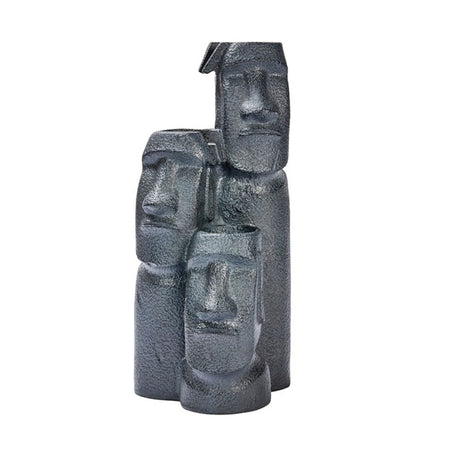 Smart Garden 51cm Easter Island Heads Water Feature - Old Railway Line Garden Centre