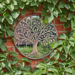 Smart Garden 66cm TreeFlection Home & Garden Mirror - Coppergris - Old Railway Line Garden Centre