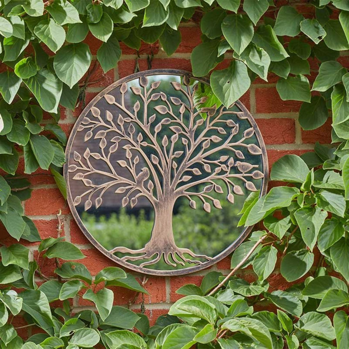 Smart Garden 66cm TreeFlection Home & Garden Mirror - Coppergris
