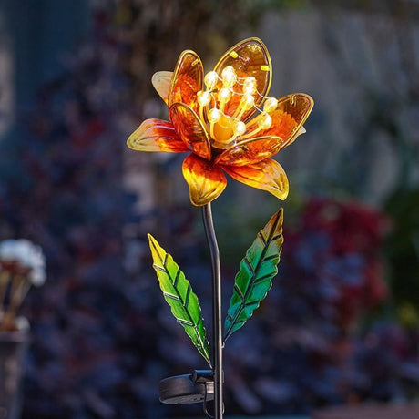 Smart Garden 85cm GloBloom Yellow Stake Light - Old Railway Line Garden Centre