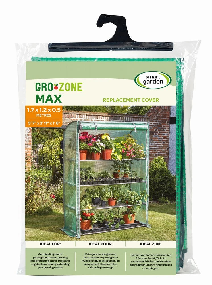Smart Garden Grozone Max 1.2m Replacement Greenhouse Cover