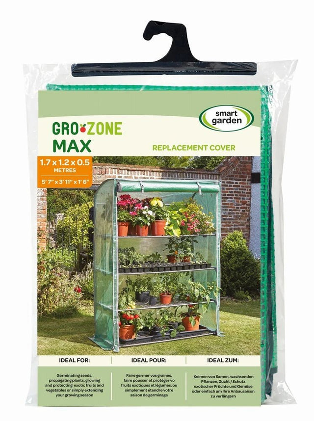 Smart Garden Grozone Max 1.2m Replacement Greenhouse Cover - Old Railway Line Garden Centre