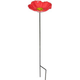 Smart Garden Poppy Bird Feeder Stake