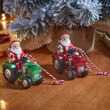 Smart Garden Santa Tractor Pendant (Choice of 2)