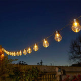 Smart Solar 2m GloBulb Solar String Lights - Set of 40 - Old Railway Line Garden Centre