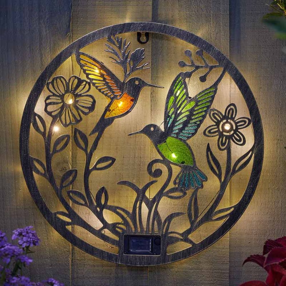 Smart Solar 32cm Wings DecorDisc Solar Light - Old Railway Line Garden Centre