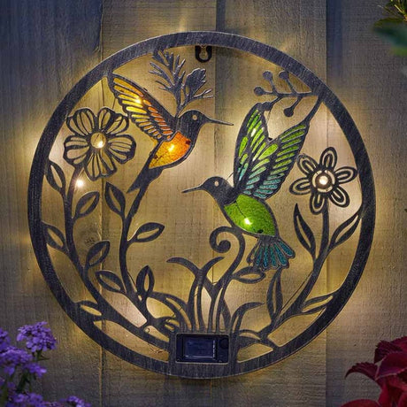 Smart Solar 32cm Wings DecorDisc Solar Light - Old Railway Line Garden Centre