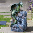Smart Solar 50cm Dragon's Keep Cascade Water Feature - Old Railway Line Garden Centre