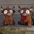Smart Solar 95cm Bright Eyes Highlander Garden Ornament (Choice of 2) - Old Railway Line Garden Centre