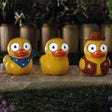 Smart Solar 9cm Lucky Ducky! Garden Ornament - Old Railway Line Garden Centre