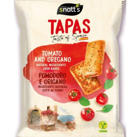 Snatts 120g Tomato & Oregano Snack Bread - Old Railway Line Garden Centre